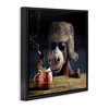 Stupell Industries Moscow Mule Funny Animal, 18" x 18" - 3 of 4