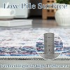 Coucheta Machine Washable Runner Rug, Non-Slip Low Pile Vintage Distressed Carpet for Kitchen Hallway Bedroom Entryway,Multiple sizes and colors - 3 of 4