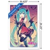 Trends International Hatsune Miku - Bats Framed Wall Poster Prints - 3 of 4