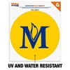 Madonna University Secondary Logo Automotive Car Window Locker Circle Bumper Sticker - 2 of 4