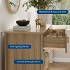 Fluted Dresser for Bedroom, 5-Drawer Wood Dresser for Bedroom, Modern Chest of Drawers, Storage Organizer Cabinet for Living Room, Hallway - 4 of 4
