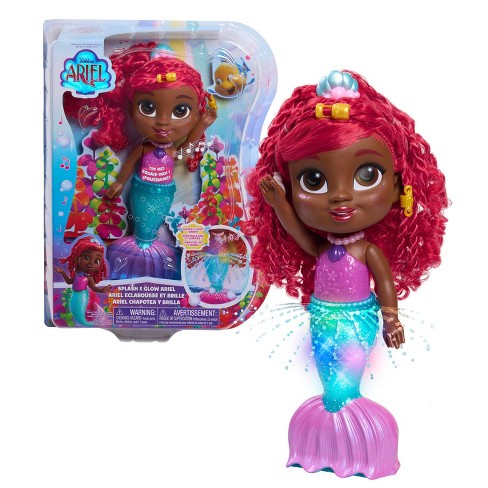 Disney Junior Splash & Glow Ariel Doll : Target