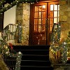 Christmas Garland for Mantle,6Ft Battery Operated Prelit Garland Christmas Decorations with 20 LED Lights - 4 of 4