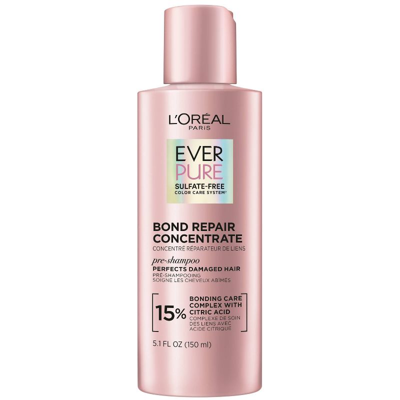 L&#39;Oreal Paris EverPure Sulfate Free Bond Repair Pre Shampoo Treatment - 5.1 fl oz, 1 of 13