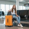 20"/24"/28" 3 pcs/set in ABS Spinner Wheel Luggage, Modern Carry on Suitcase, Matching Color, TSA Combination Lock - 3 of 4