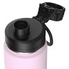 Hydrapeak 24oz Wide Mouth Stainless Steel Water Bottle Peach : Target