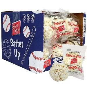 Kathy Kaye Popcorn Balls – Individually Wrapped 1 oz Popcorn Treats - 8 Count Bag or 18 Count Box - 1 of 4