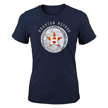 MLB Houston Astros Girls' Crew Neck T-Shirt