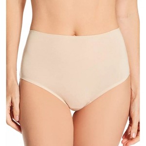 TC Fine Intimates Women's Cotton Comfort Brief Panties, Warm Beige - 1 of 2