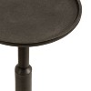 Kate and Laurel Truxton Pedestal Metal Table - 3 of 4