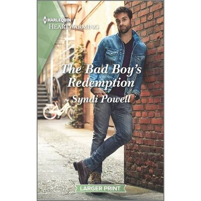 The Bad Boy's Redemption - (Matchmaker at Work) Large Print by  Syndi Powell (Paperback)