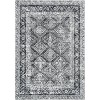 Area Rugs,Washable Rugs for Living Room,Vintage Boho for Office,Dining Room,Kids Room and Farmhouse,Durable Low Pile Non-Slip Area Rug - 4 of 4