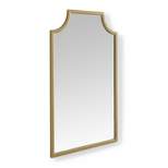 Aimee Wall Mirror Gold - Crosley