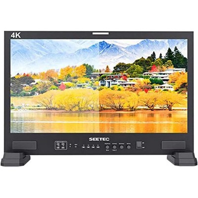 SEETEC 21.5 inch 3D LUT Broadcast Monitors Broadcast Studio Monitor 3G-SDI 4K HDMI Full HD 1920x1080 LUT215 for Live Streaming