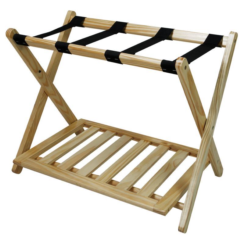 Luggage Rack with Shelf - Flora Home, 1 of 8
