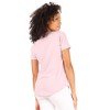 RAE DUNN - Women's Short Sleeve Shirttail Hem T-Shirt - 3 of 4
