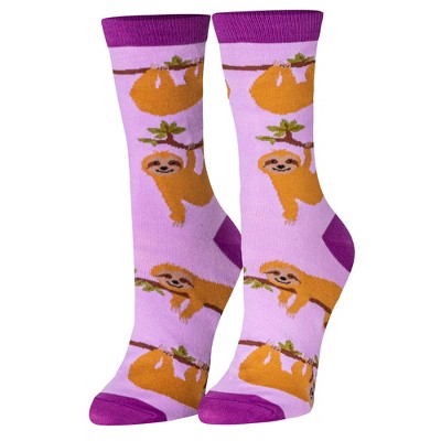 Crazy Socks, Cute Women's Animal Crew Socks, Fun Colorful Prints, Assorted