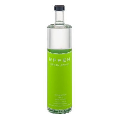 Effen Green Apple Flavored Vodka - 750ml Bottle