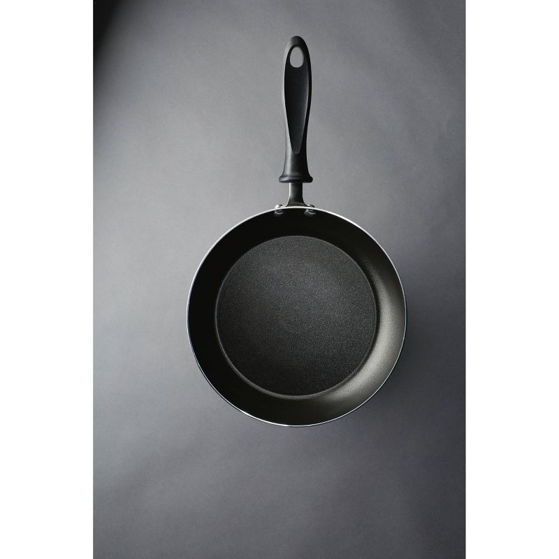 Farberware 3pc Nonstick Aluminum Reliance Skillet and Griddle Cookware Set Black, 6 of 8