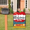 Big Dot of Happiness Teacher Retirement - Party Decorations - Happy Retirement Party Welcome Yard Sign - 2 of 4