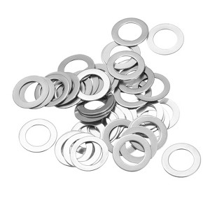 Unique Bargains 304 Stainless Steel Screw Bolt Electronic Repair Automotive Ultra Thin Flat Washers - 1 of 4