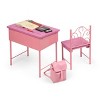 Badger Basket Back-to-School Doll Desk and Chair with Accessories - 4 of 4