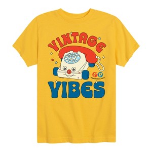 Boys' - Fisher Price - Vintage Vibes Phone Short Sleeve Graphic T-Shirt - 1 of 4