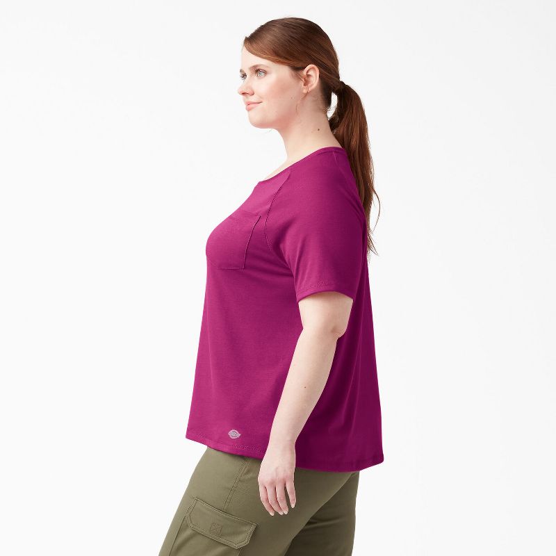 Dickies Women's Plus Cooling Short Sleeve T-Shirt, 3 of 4