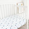 Biloban-Toddler Sheet Sets 2 Piece - Includes a Crib Fitted Sheet and Pillowcase, 52*28 Whale - 2 of 4
