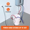 VEVOR Tankless Water Heater Flushing Kit, Includes Efficient Pump & 5 Gallon Pail & 2 Hoses & Descaling Powder, Orange - 3 of 4
