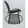 Patio Furniture Set 3 Pieces, Garden Bistro Set, Acapulco Chairs, Outdoor Seating, Side Table and 2 Chairs - 4 of 4