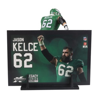 Jason Kelce Philadelphia Eagles NFL Action Figure with Display Base