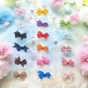 Wander & Dream Baby Hair Bows 36-Pack Ribbon Hair Clips for Newborns & Infants (0-12 Months)- Assorted Colors, Non-Slip Alligator Clips, 36pcs - 2 of 4