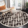 Dhurries DHU552 Hand Woven Flat Weave Indoor Rugs - Safavieh - 2 of 4