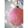 Syemin Decorative Objects Christmas Ball Ornaments Glass Decorative Hanging Ball Christmas Tree Ornaments Decorations Set of 4, Red, 4.7"*4.7"*4.7" - 3 of 4