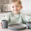 Tiny Twinkle Mess-Proof/Waterproof 2-Pack Long-Sleeve Baby Bib, Machine Washable Smock for Eating - 4 of 4