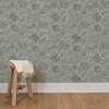 Tempaper & Co. 56 sq ft Poppies Textured Peel and Stick Wallpaper by Pure Salt Green - 2 of 4