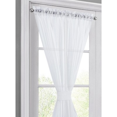 Sheer French Door Curtains