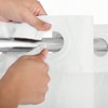 Modern Hotel - Grade Shower Curtain with Snap - in Liner, White, 71x 74 - 3 of 4