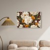 Art Remedy Maroon Elegance Floral Elegant realistic Floral Wall Art Framed - 2 of 4