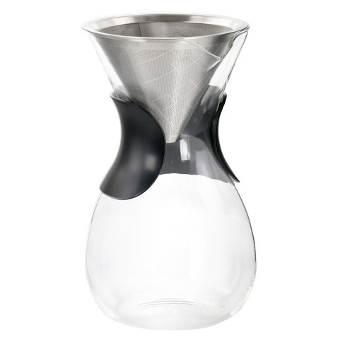 Coffee Dripper: GROSCHE Austin Pour Over Coffee Maker - Black Sleeve