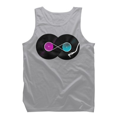 Men's Design By Humans Nonstop Music By clingcling Tank Top