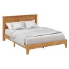 Galano Queen Tiena Lencia Bed with Headboard – Amber Walnut - 3 of 4