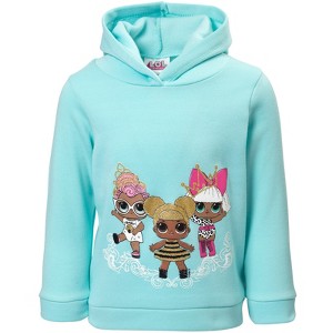 L.O.L. Surprise! Queen Bee Diva Girls Fleece Pullover Hoodie Little Kid to Big Kid - 1 of 4