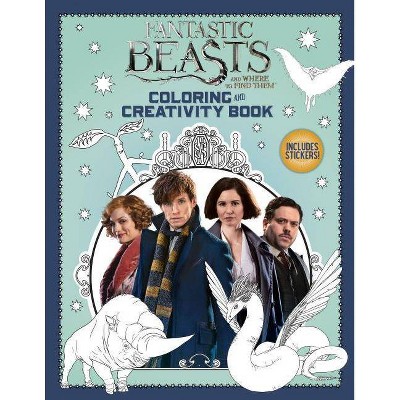 Coloring and Creativity Book : Fantastic Beasts and Where to Find Them (Paperback) (Liz Marsham)