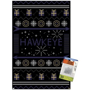 Trends International Marvel Hawkeye - Hawkeye Sweater Unframed Wall Poster Prints - 1 of 4