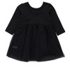 RuffleButts Toddler Girls Long Sleeve Tulle Twirl Dress - 2 of 4