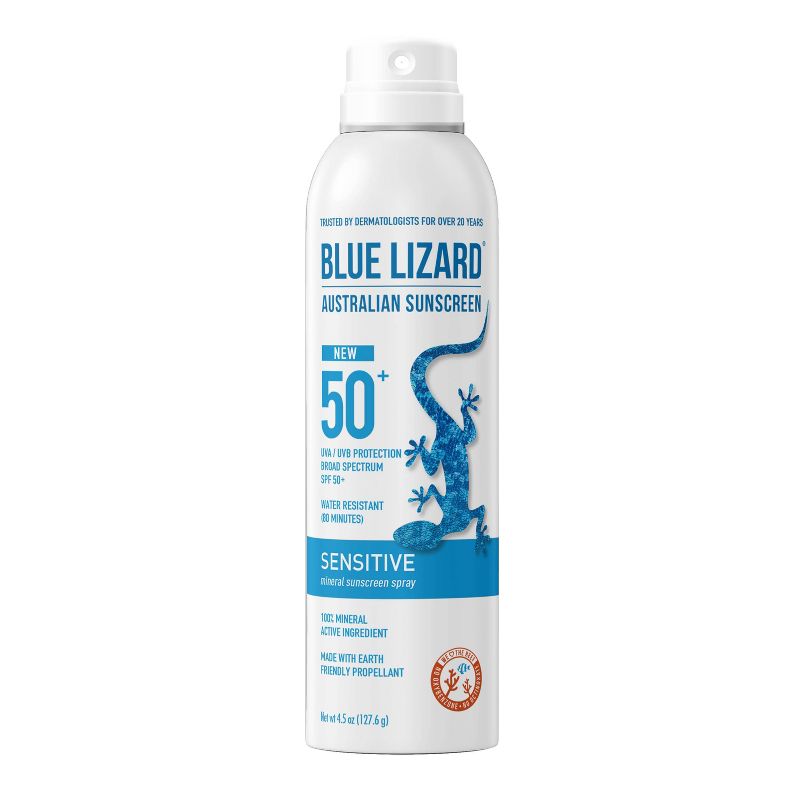 target.com | Blue Lizard Sensitive Mineral Sunscreen Spray - SPF 50+ - 4.5oz