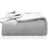 Costway 60''x50'' Throw Blanket Flannel  Double-sided Flush - 2 of 4