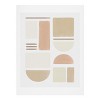 BohomadicStudio Geometric Shapes in Creme and Soft Pink 18" x 24" Art Print & Hanger - Society6 - 2 of 2